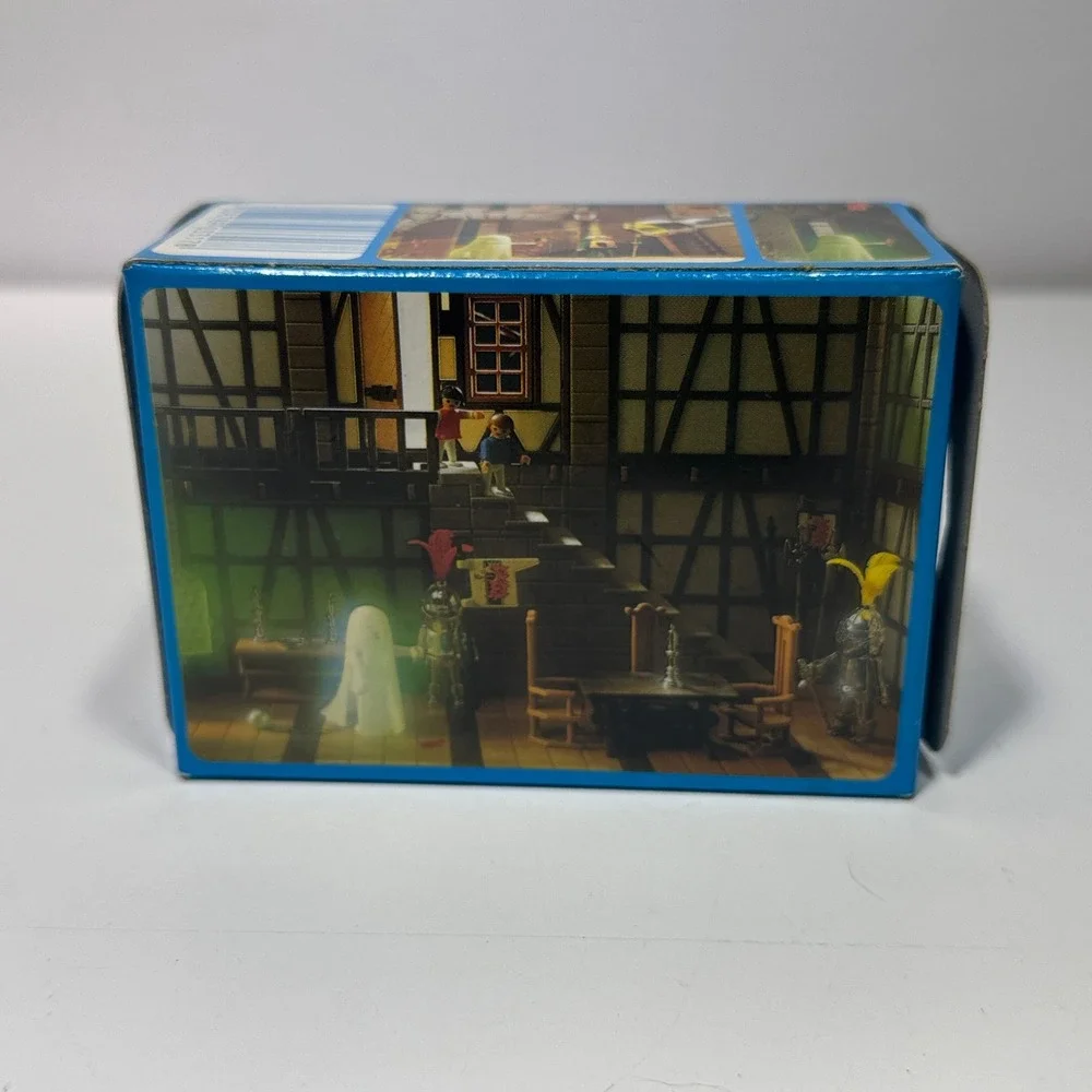 Playmobil 3317 Ghost with Shackles Vintage 1990 Glow in the Dark Toy Set NOS